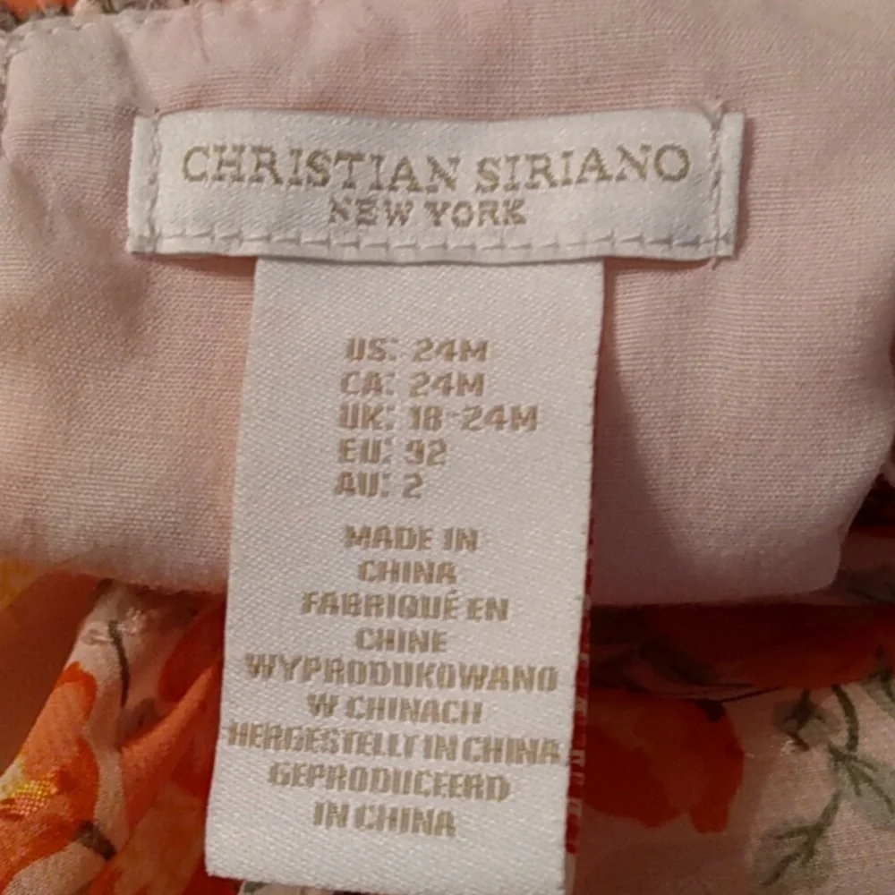 Toddler Party Garden Floral Cottagecore Christian Siriano Dress - Picture 9 of 9